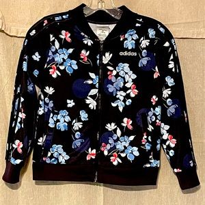 Girls Adidas Track Jacket EUC
